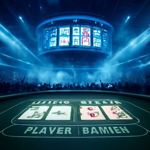BD77 baccarat cards on table